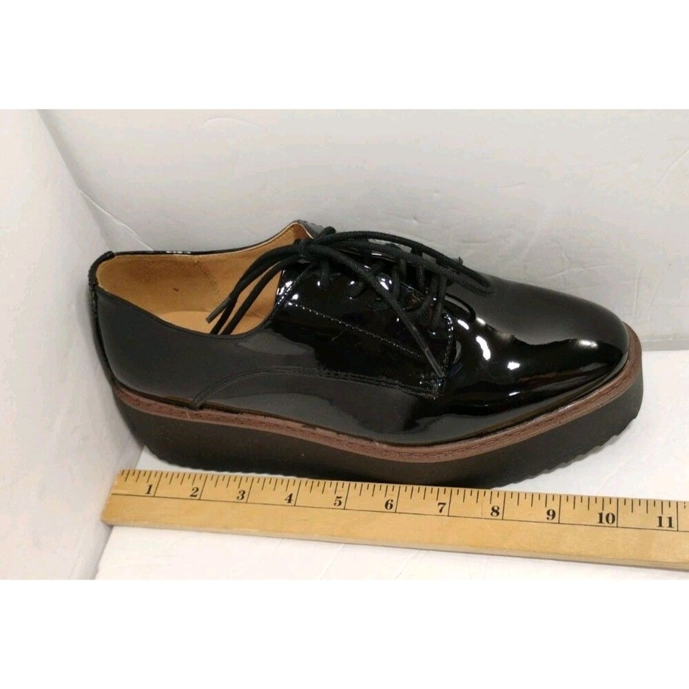 Madden Girl Written Shoes Womens 8M Black Patent Leather Platform - Picture 10 of 13